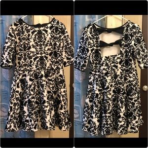 Black and White dress